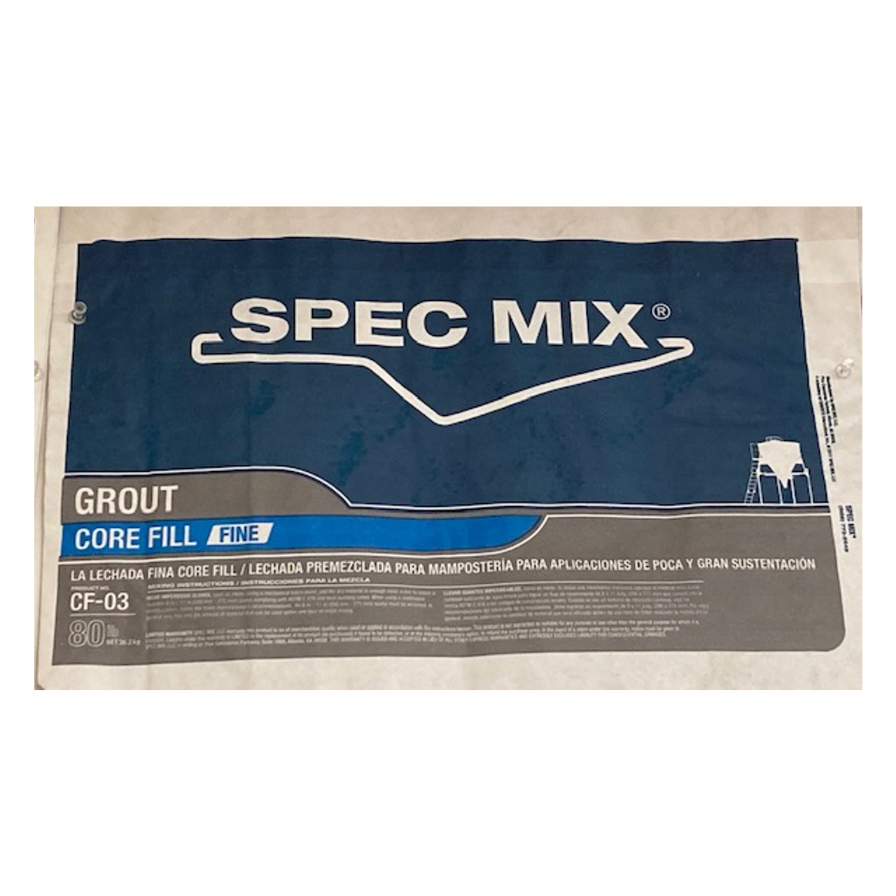 Spec Mix Core Fill Grout Superior Products Distributors, Inc.